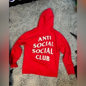 anti social social club hoodie